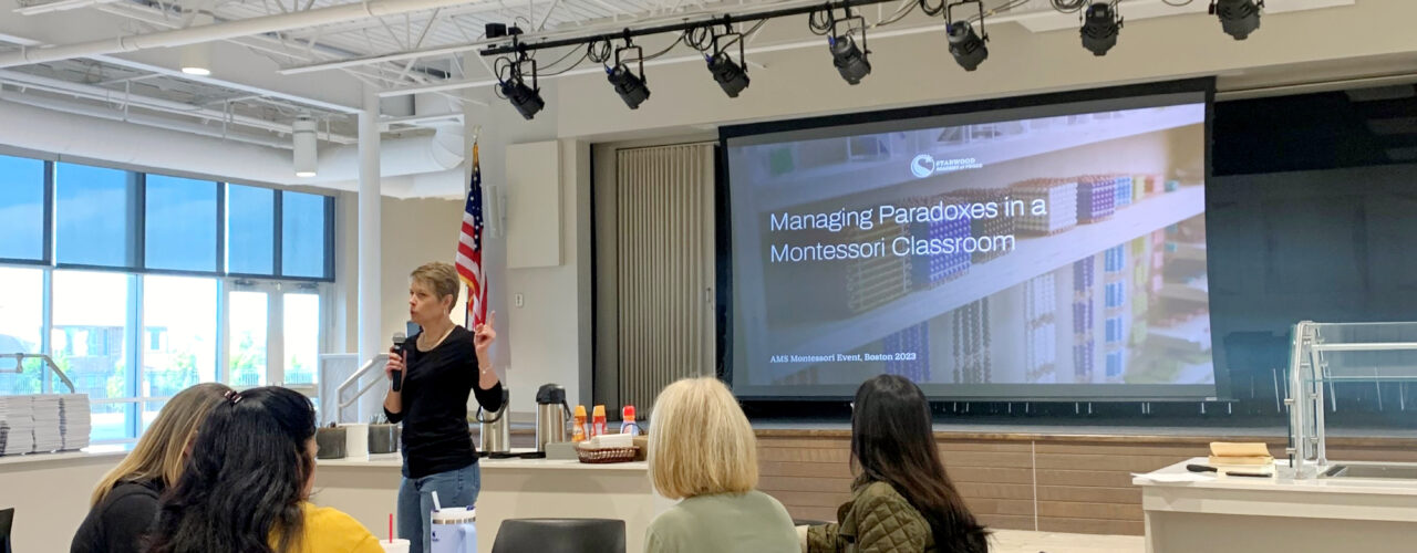 Ms. Bourdo shares her presentation for The Montessori Event 2023